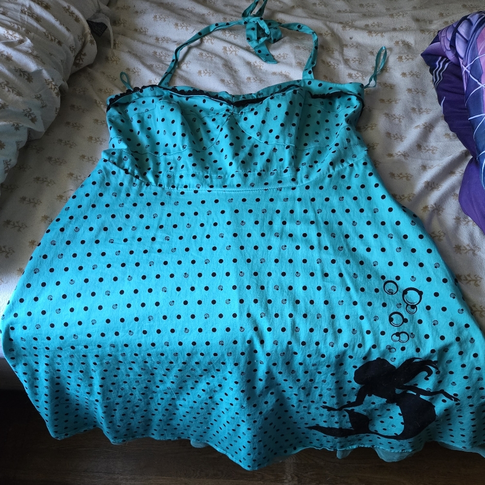 Torrid retro Little Mermaid dress